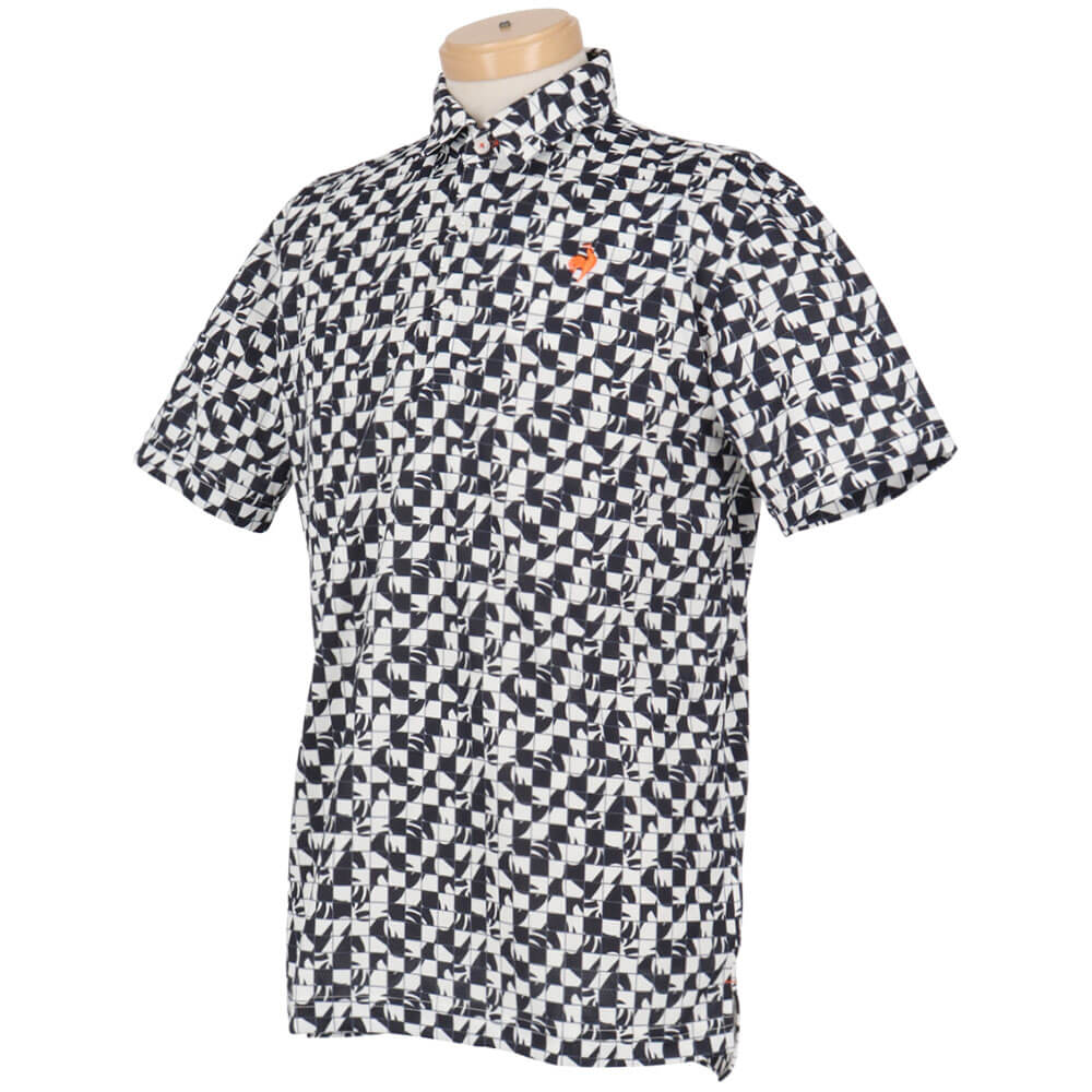 ルコック Le coq sportif　メンズ ルースタータイル柄 半袖 ポロシャツ LG6SHS02M　2026年モデル 詳細7