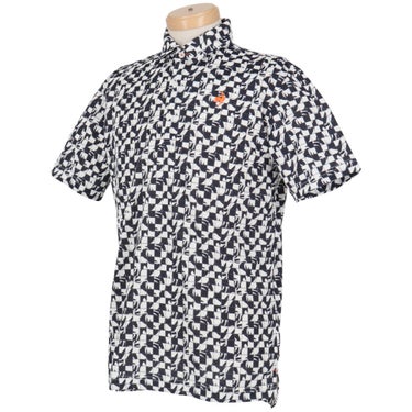 ルコック Le coq sportif　メンズ ルースタータイル柄 半袖 ポロシャツ LG6SHS02M　2026年モデル 詳細7