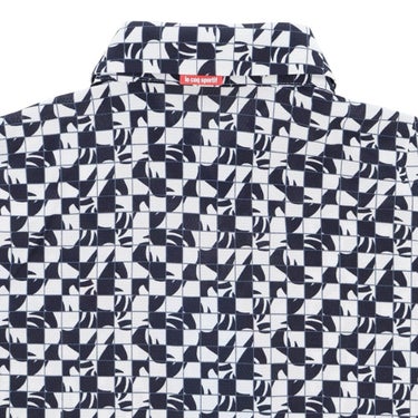 ルコック Le coq sportif　メンズ ルースタータイル柄 半袖 ポロシャツ LG6SHS02M　2026年モデル 詳細9