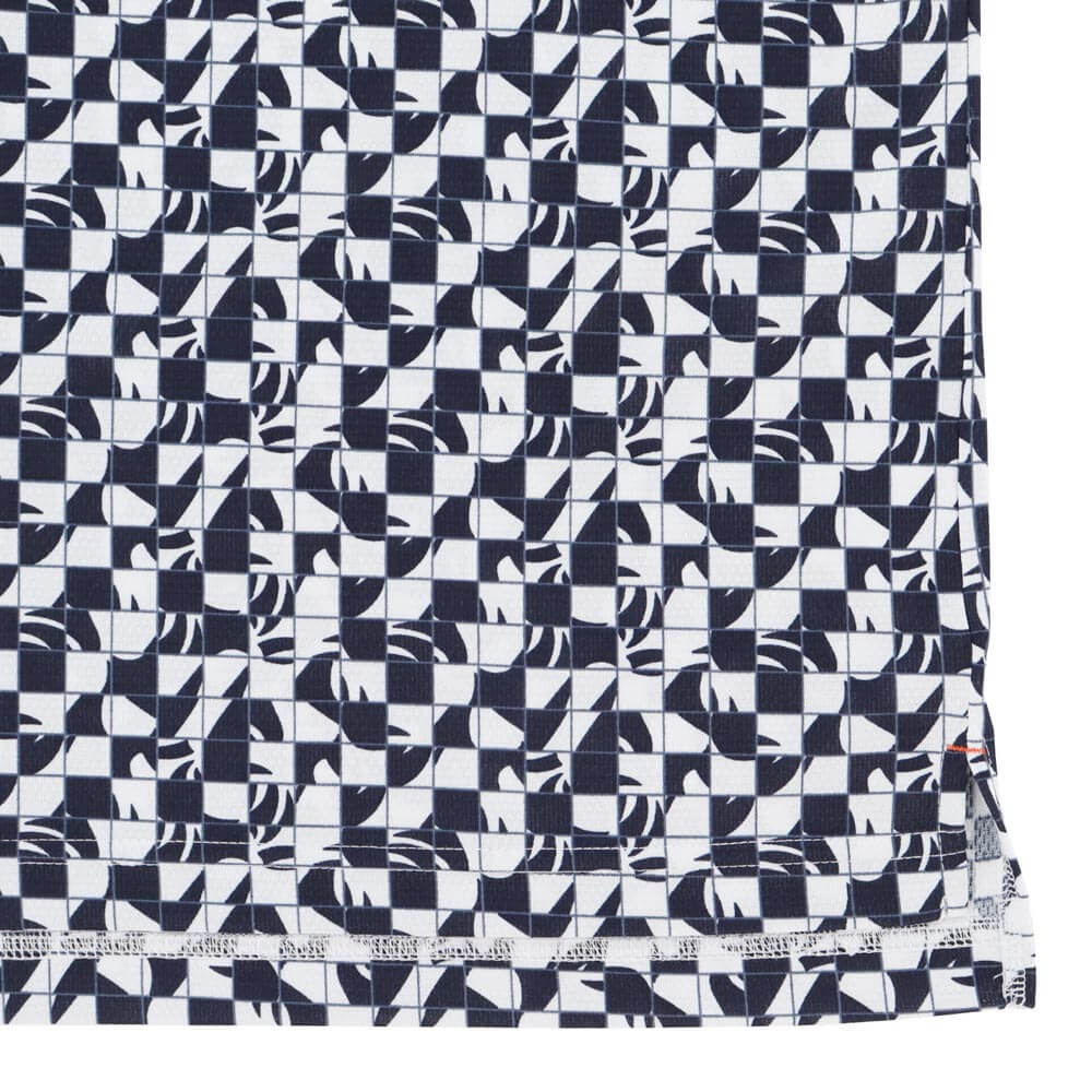 ルコック Le coq sportif　メンズ ルースタータイル柄 半袖 ポロシャツ LG6SHS02M　2026年モデル 詳細11