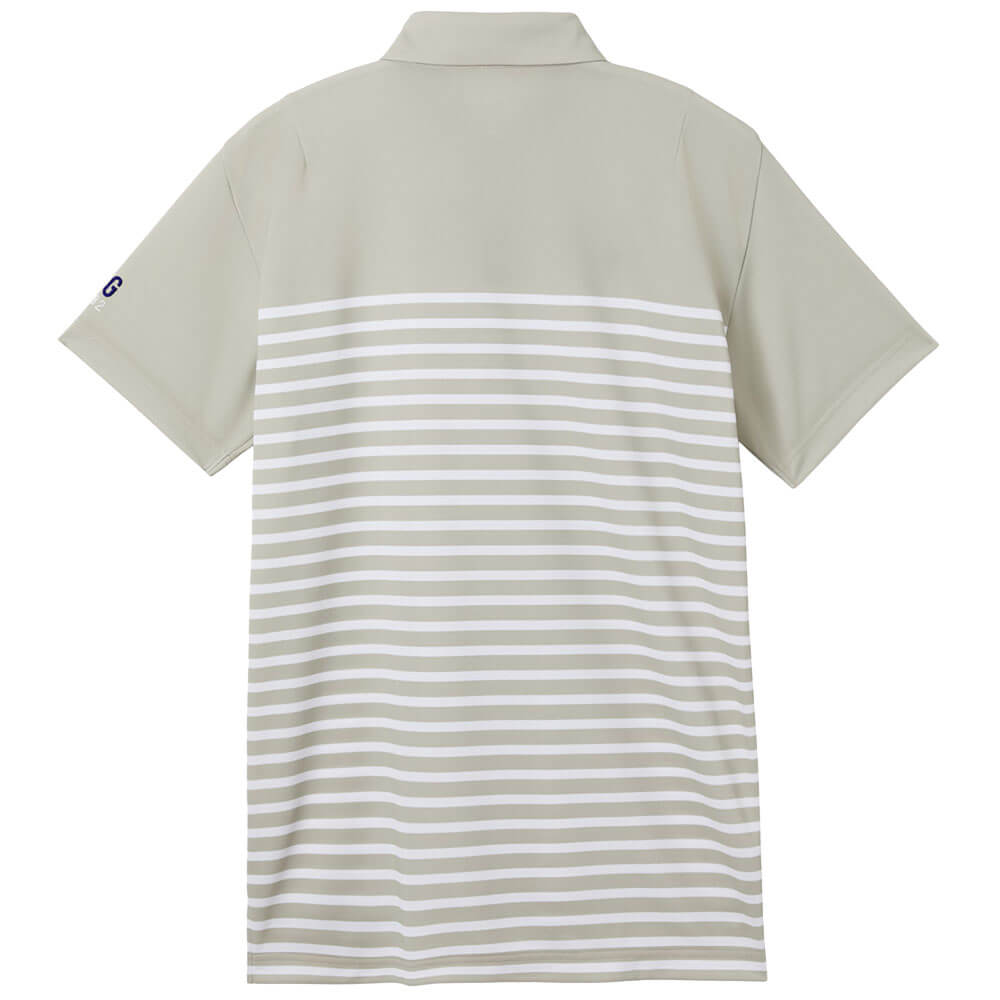 ルコック Le coq sportif　メンズ パネルボーダー柄 半袖 ポロシャツ LG6SHS04M　2026年モデル 詳細3
