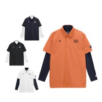 ルコック Le coq sportif　メンズ 3WAY 半袖 ポロシャツ & 長袖 モックネック インナーシャツ LG6STZ00M　2026年モデル 詳細1