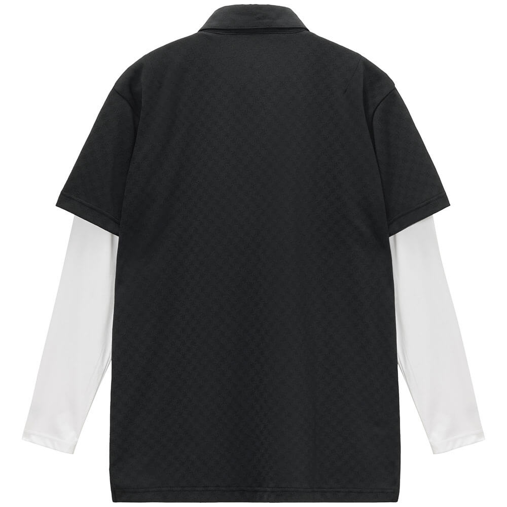 ルコック Le coq sportif　メンズ 3WAY 半袖 ポロシャツ & 長袖 モックネック インナーシャツ LG6STZ00M　2026年モデル 詳細3