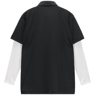 ルコック Le coq sportif　メンズ 3WAY 半袖 ポロシャツ & 長袖 モックネック インナーシャツ LG6STZ00M　2026年モデル 詳細3