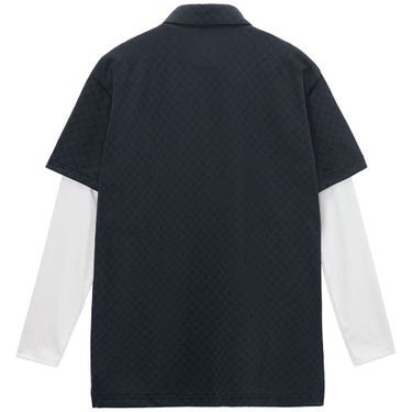 ルコック Le coq sportif　メンズ 3WAY 半袖 ポロシャツ & 長袖 モックネック インナーシャツ LG6STZ00M　2026年モデル 詳細7