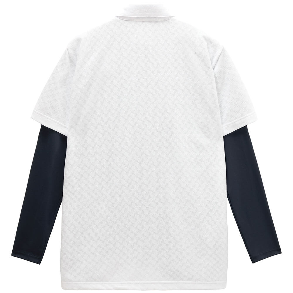 ルコック Le coq sportif　メンズ 3WAY 半袖 ポロシャツ & 長袖 モックネック インナーシャツ LG6STZ00M　2026年モデル 詳細15