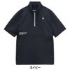 ルコック Le coq sportif　メンズ 花粉対策 ハーフジップ 半袖 プルオーバー LG6SWB80M　2026年モデル 詳細2