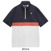 ルコック Le coq sportif　メンズ 花粉対策 ハーフジップ 半袖 プルオーバー LG6SWB80M　2026年モデル 詳細5