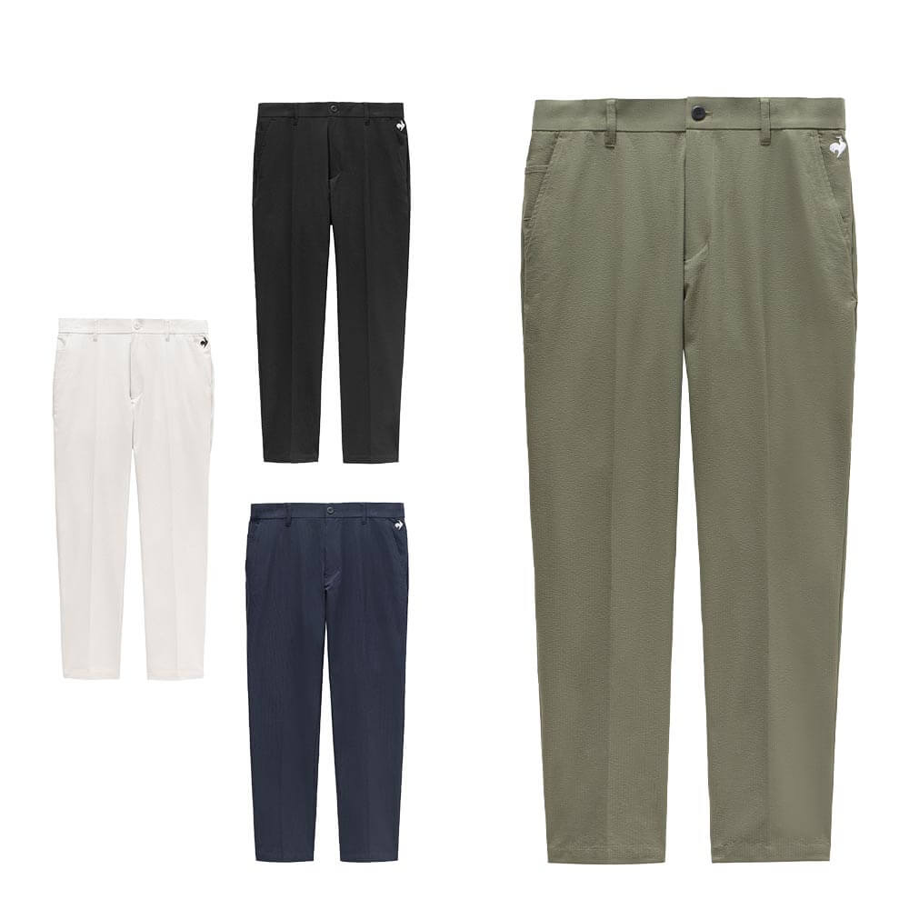 ルコック Le coq sportif　メンズ サッカーストライプ ロングパンツ LG6SLP57M　2026年モデル 詳細1