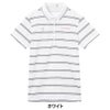 ルコック Le coq sportif　レディース ボーダー柄 半袖 ポロシャツ LG6SHS00L　2026年モデル 詳細6