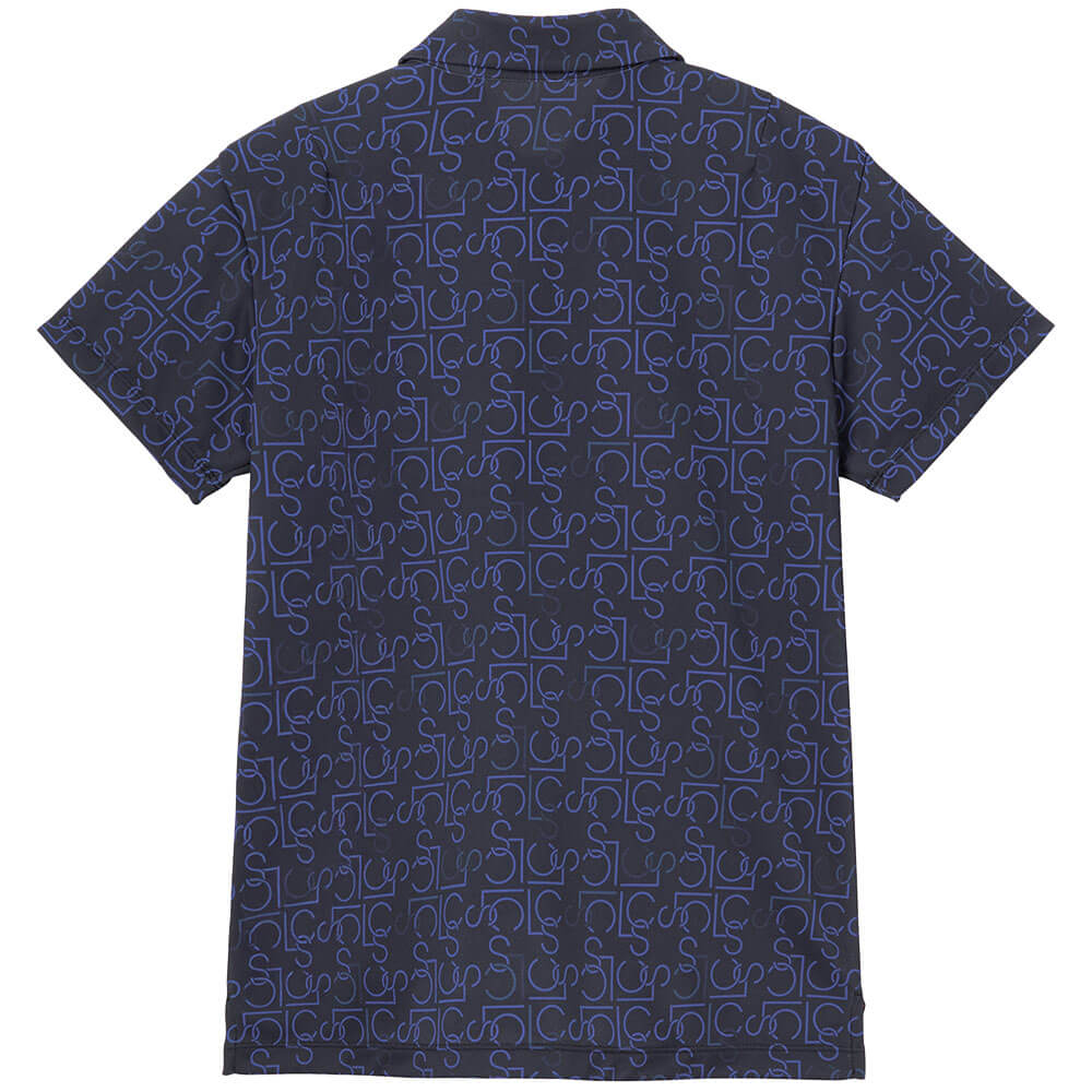 ルコック Le coq sportif レディース 総柄 半袖 ポロシャツ LG6SHS01L