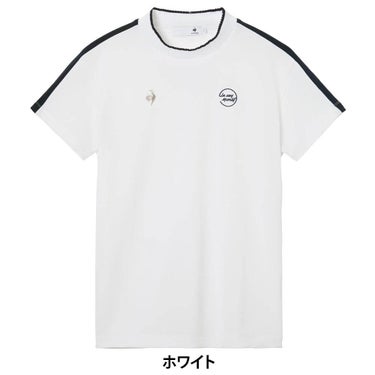 ルコック Le coq sportif　レディース 半袖 モックネック シャツ LG6SHS50L　2026年モデル 詳細8