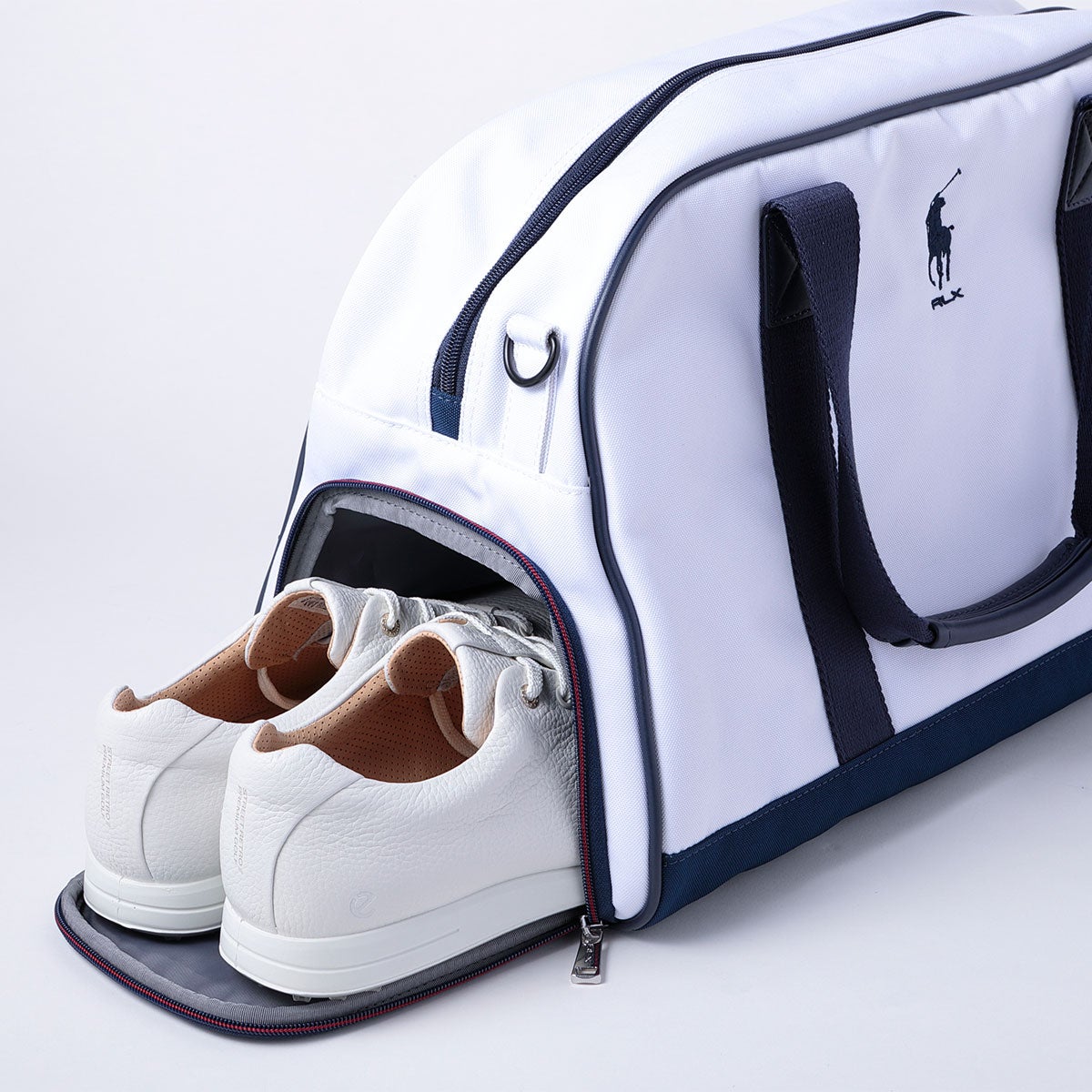 RLX GOLF　カラーブロックシリーズ メンズ ボストンバッグ RLB020 TR トリコロール　2026年モデル 詳細3