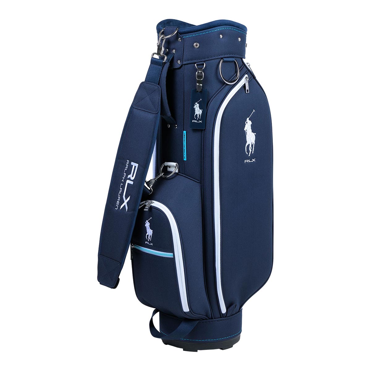 [2026年モデル] POLO GOLF RLX レディース スポーティーシリーズ キャディバッグ RLC111 NV ネイビー ネイビー