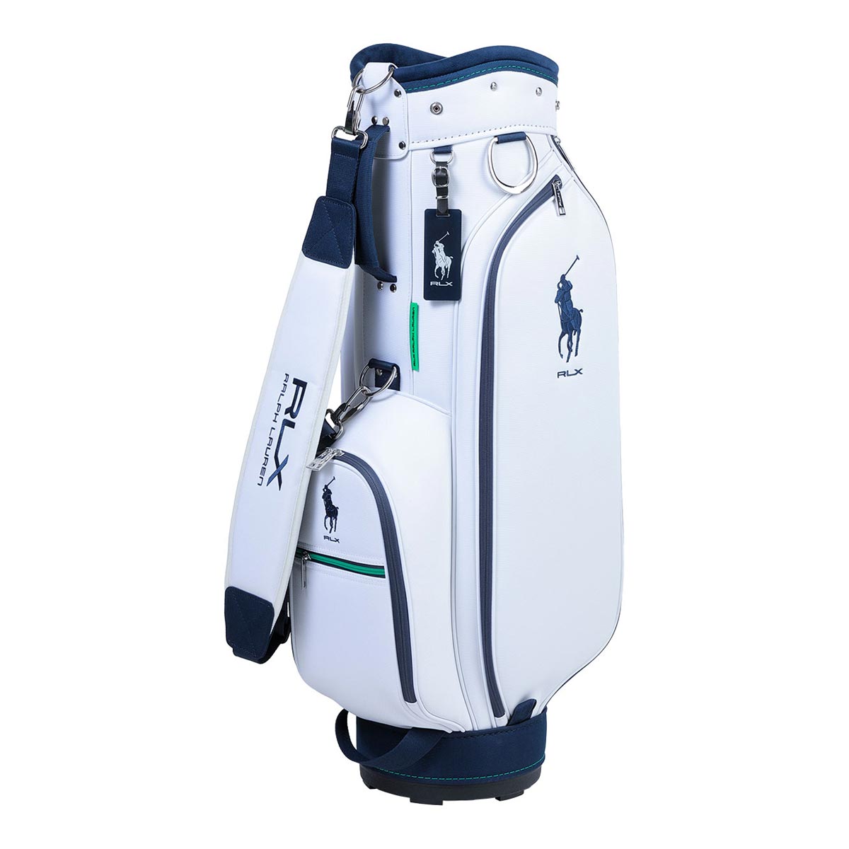 [2026年モデル] POLO GOLF RLX レディース スポーティーシリーズ キャディバッグ RLC111 WH ホワイト ホワイト