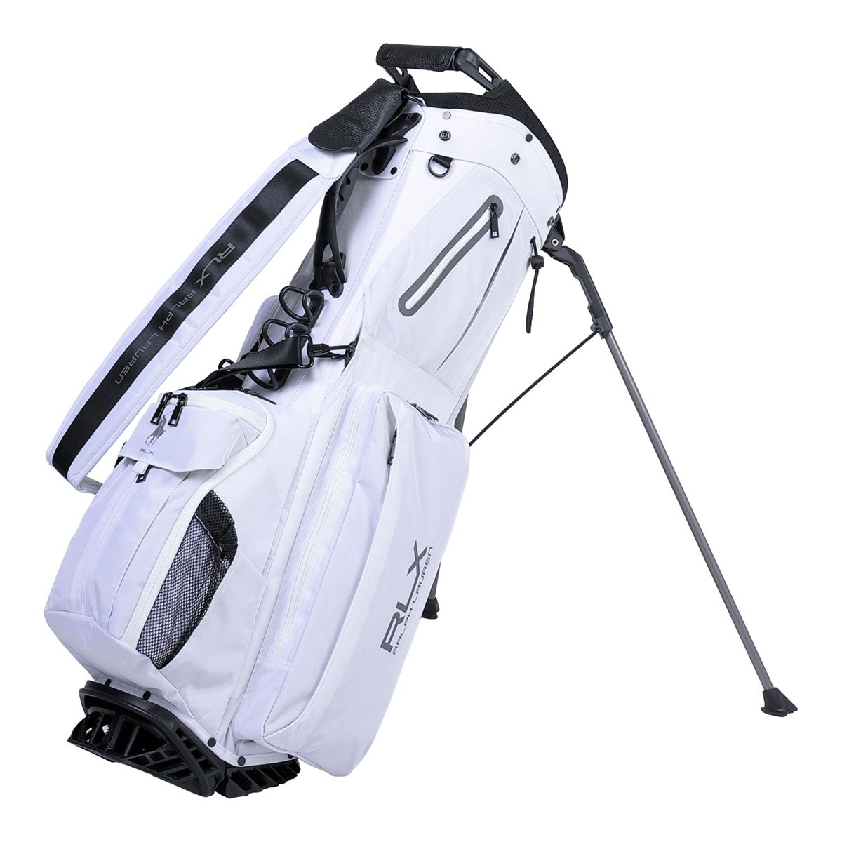 [2026年モデル] POLO GOLF RLX メンズ モノラグシリーズ スタンド キャディバッグ RLC021S WH ホワイト ホワイト
