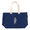 [2026年モデル] POLO GOLF RLX ベア刺繍シリーズ トートバッグ シューズ収納袋付き RLT022 NV ネイビー ネイビー