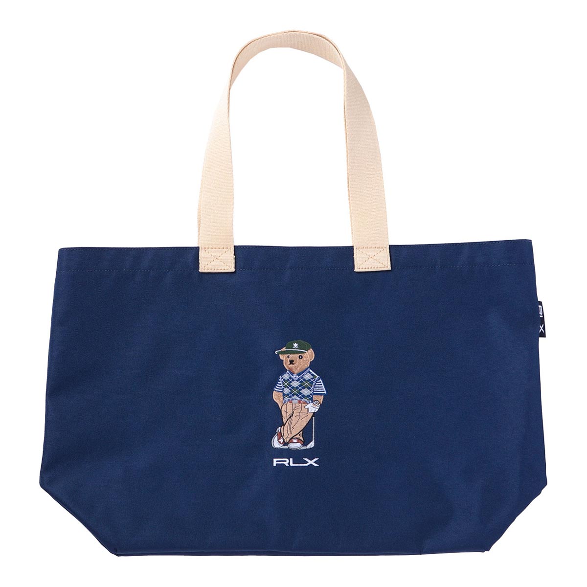 RLX GOLF　Polo ベア刺繍シリーズ トートバッグ シューズ収納袋付き RLT022 NV ネイビー　2026年モデル