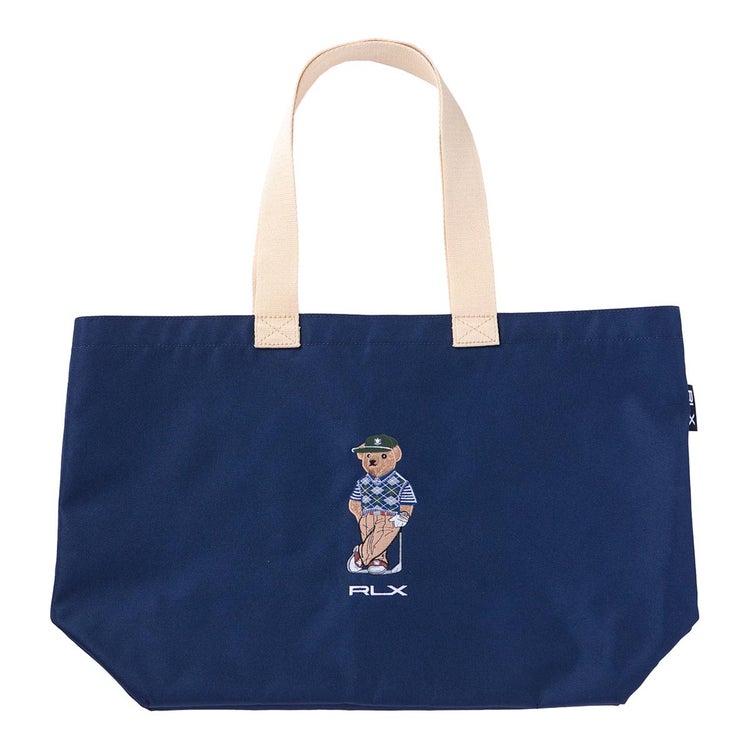 ラルフ ローレン RLX GOLF Polo ベア刺繍シリーズ トートバッグ 