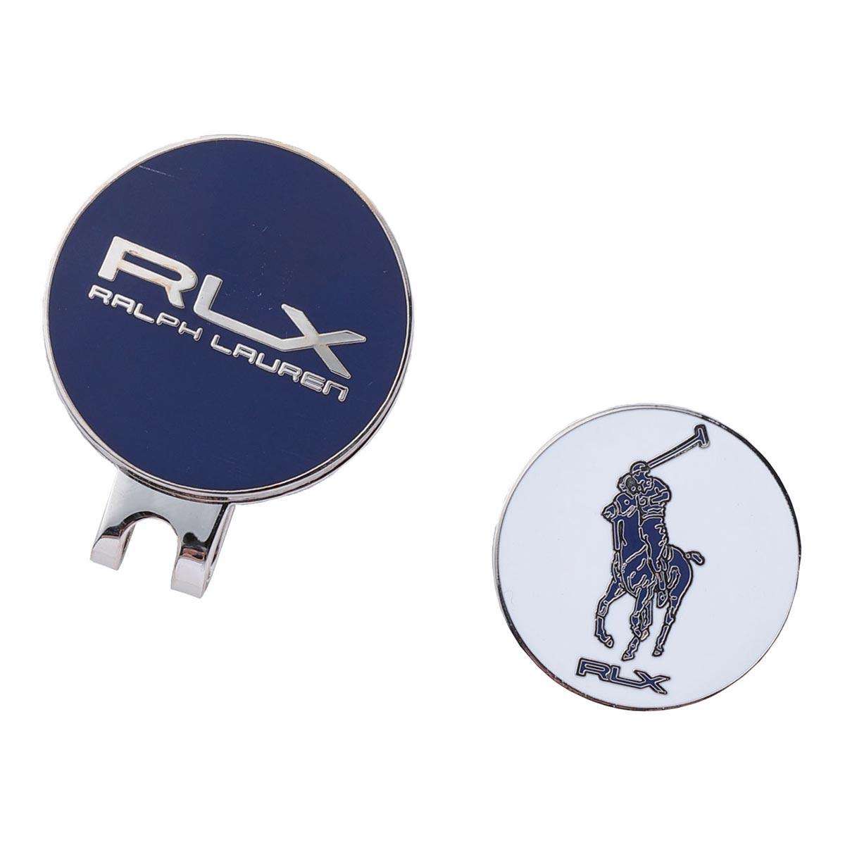 RLX GOLF ポニー クリップマーカーセット RLA007A WN ホワイト/ネイビー 2026年モデル