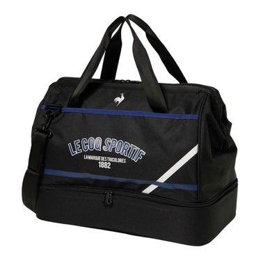 ルコック Le coq sportif　メンズ 二層式 ボストンバッグ LG6SBB00M BK00 ブラック　2026年モデル