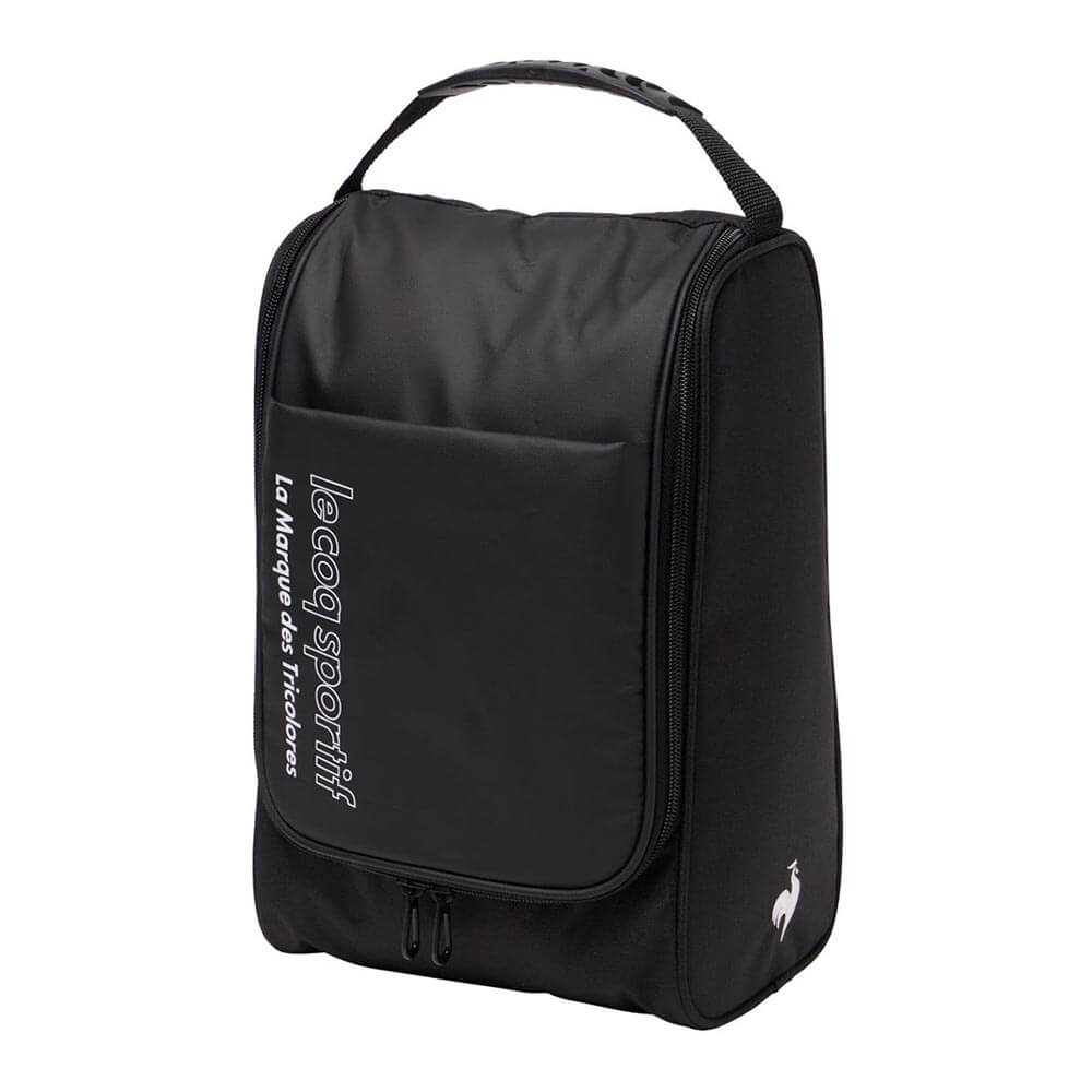 ルコック Le coq sportif　メンズ 大開口 シューズケース LG6SBZ20M BK00 ブラック　2026年モデル