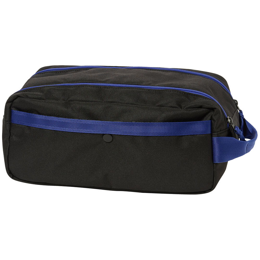 ルコック Le coq sportif　メンズ 大開口 Wファスナー シューズケース LG6SBZ21M BK00 ブラック　2026年モデル 詳細2