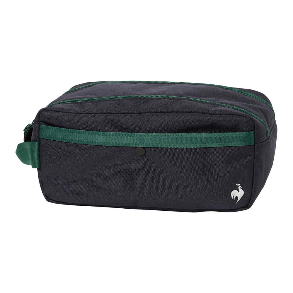 ルコック Le coq sportif　メンズ 大開口 Wファスナー シューズケース LG6SBZ21M NV00 ネイビー　2026年モデル