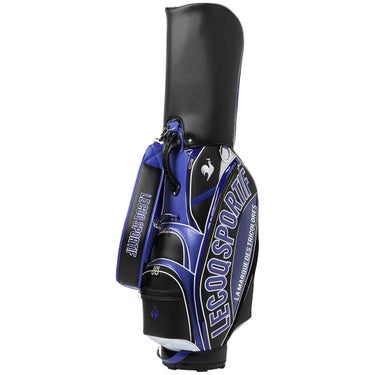 ルコック Le coq sportif　メンズ グラフィックデザイン 大口径 キャディバッグ LG6SCB02M BK00 ブラック　2026年モデル 詳細3