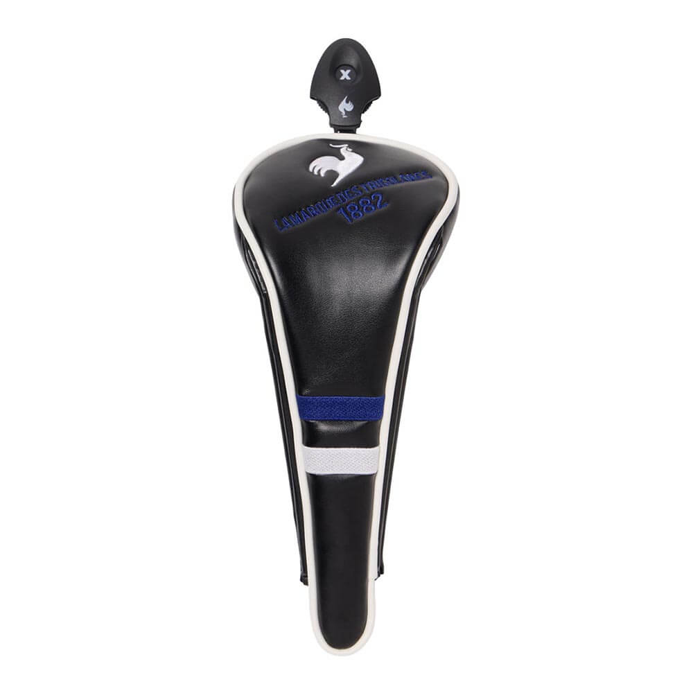 ルコック Le coq sportif　メンズ ユーティリティ用 ヘッドカバー マグネットタイプ LG6SHC40M BK00 ブラック　2026年モデル ブラック