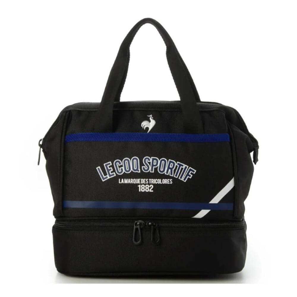 ルコック Le coq sportif　メンズ 二層式 保冷 カートポーチ LG6STT40M BK00 ブラック　2026年モデル ブラック