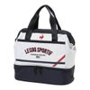 ルコック Le coq sportif　メンズ 二層式 保冷 カートポーチ LG6STT40M WHRD ホワイト×レッド　2026年モデル ホワイト×レッド
