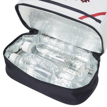 ルコック Le coq sportif　メンズ 二層式 保冷 カートポーチ LG6STT40M WHRD ホワイト×レッド　2026年モデル 詳細4