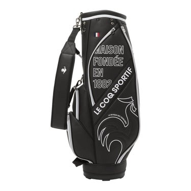 ルコック Le coq sportif　レディース スポーティデザイン キャディバッグ LG6SCB00L BK00 ブラック　2026年モデル ブラック