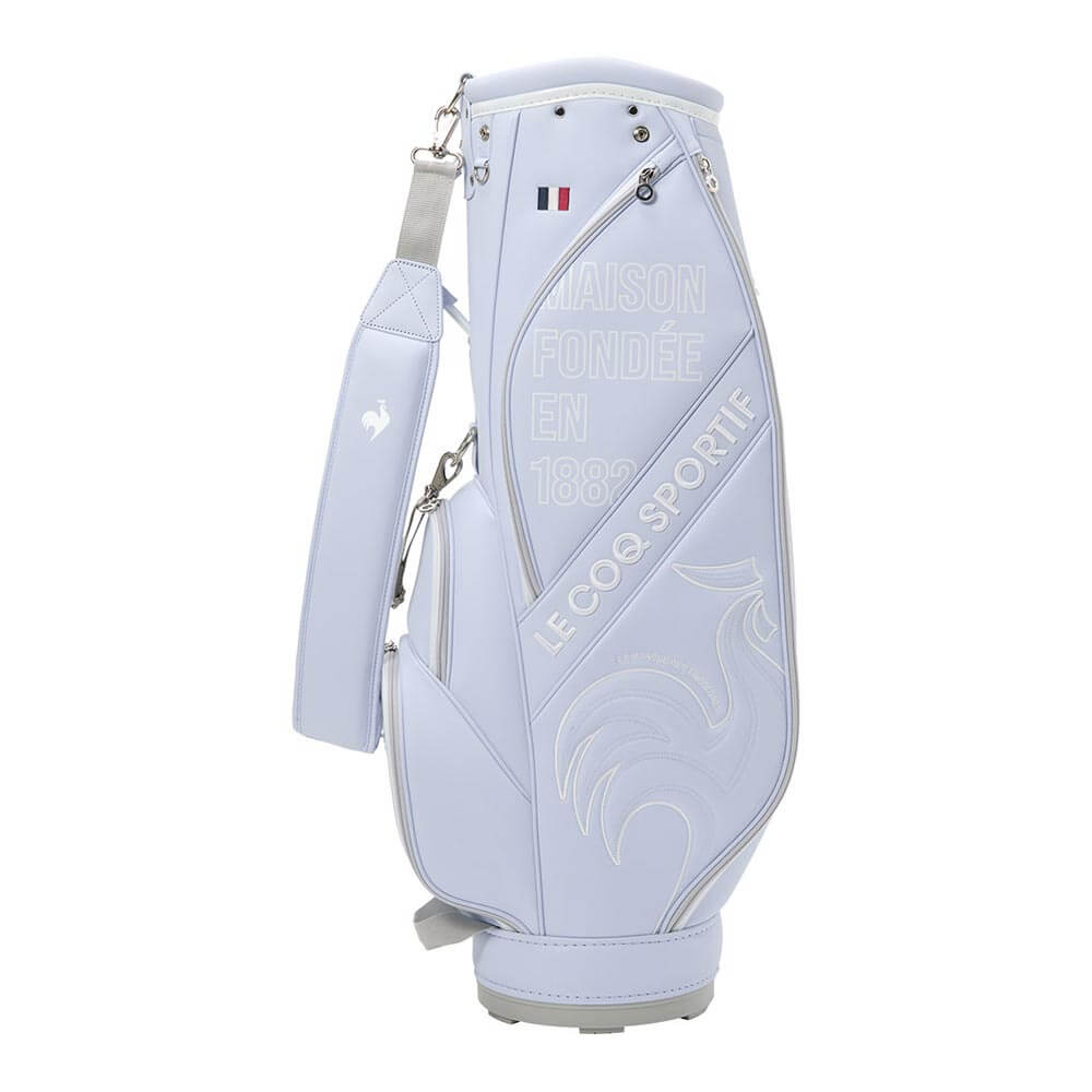 ルコック Le coq sportif　レディース スポーティデザイン キャディバッグ LG6SCB00L SA00 サックス　2026年モデル サックス