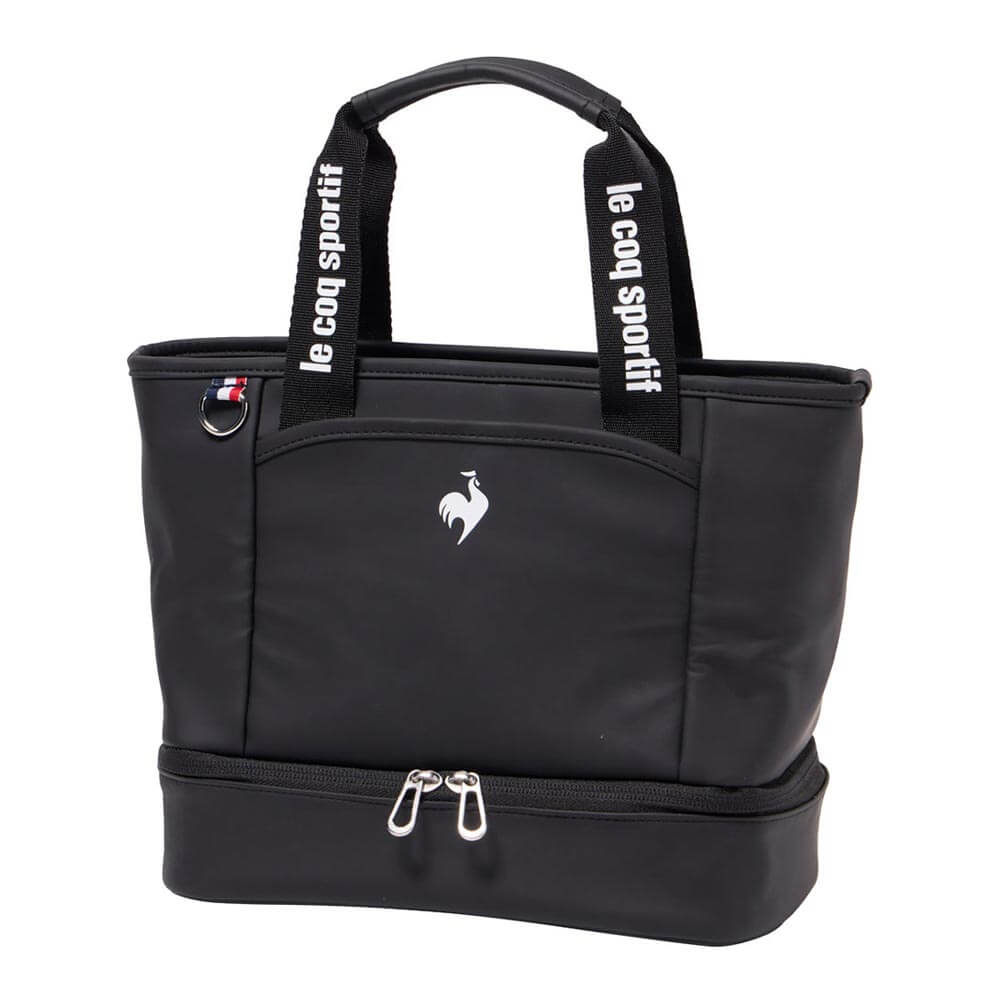ルコック Le coq sportif　レディース 二層式 保冷 ポケット カートポーチ LG6STT40L BK00 ブラック　2026年モデル ブラック