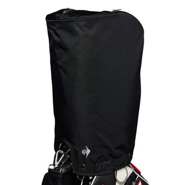 ルコック Le coq sportif　シューズケースポケット付き キャディバッグ用 フードカバー LG6SAZ70U BK00 ブラック　2026年モデル