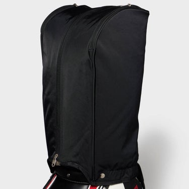 ルコック Le coq sportif　シューズケースポケット付き キャディバッグ用 フードカバー LG6SAZ70U BK00 ブラック　2026年モデル 詳細2