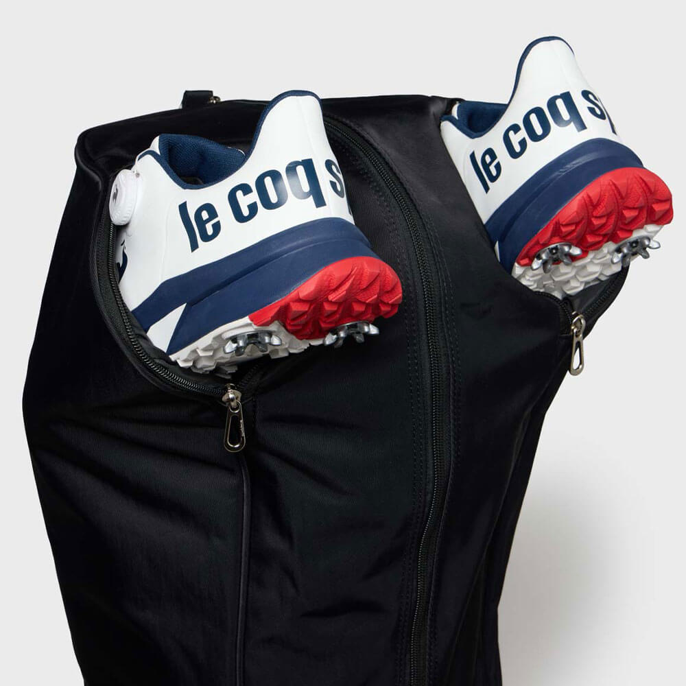 ルコック Le coq sportif シューズケースポケット付き キャディバッグ