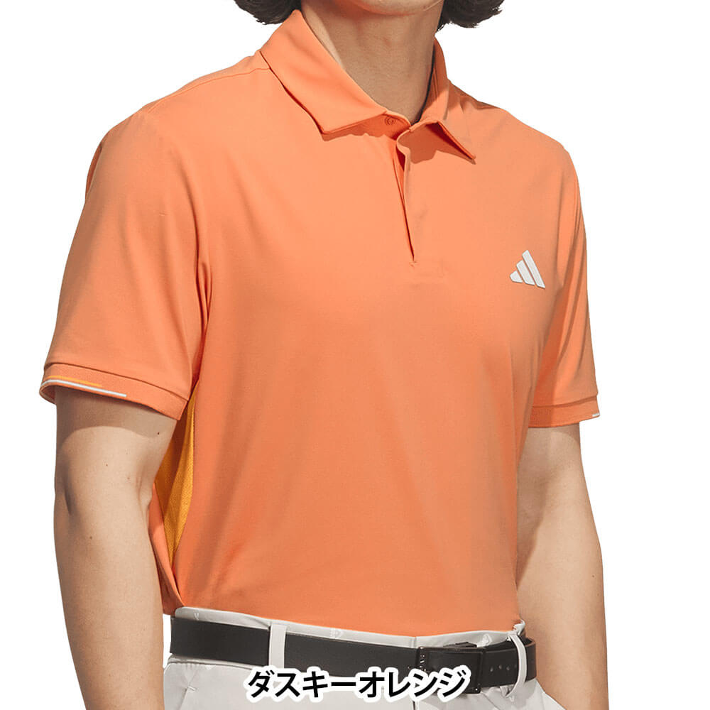 アディダス adidas　メンズ 接触冷感 ユニバーサル ベンチレーション 半袖 ポロシャツ BZ500　2026年モデル 詳細9