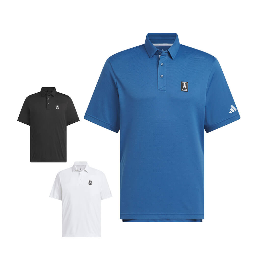 アディダス adidas　メンズ クライマクール ボタンダウン ワッペン付き 半袖 ポロシャツ CI660　2026年モデル