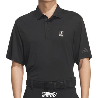 アディダス adidas　メンズ クライマクール ボタンダウン ワッペン付き 半袖 ポロシャツ CI660　2026年モデル 詳細5