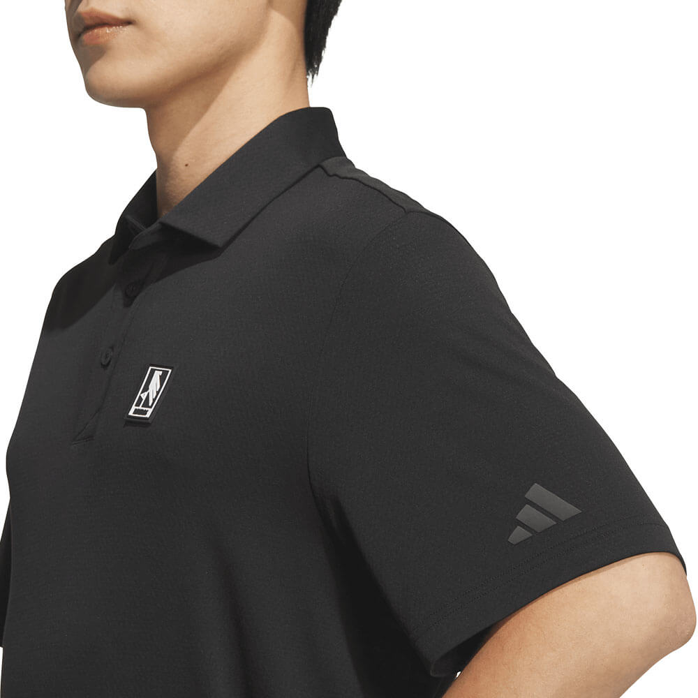 アディダス adidas　メンズ クライマクール ボタンダウン ワッペン付き 半袖 ポロシャツ CI660　2026年モデル 詳細7