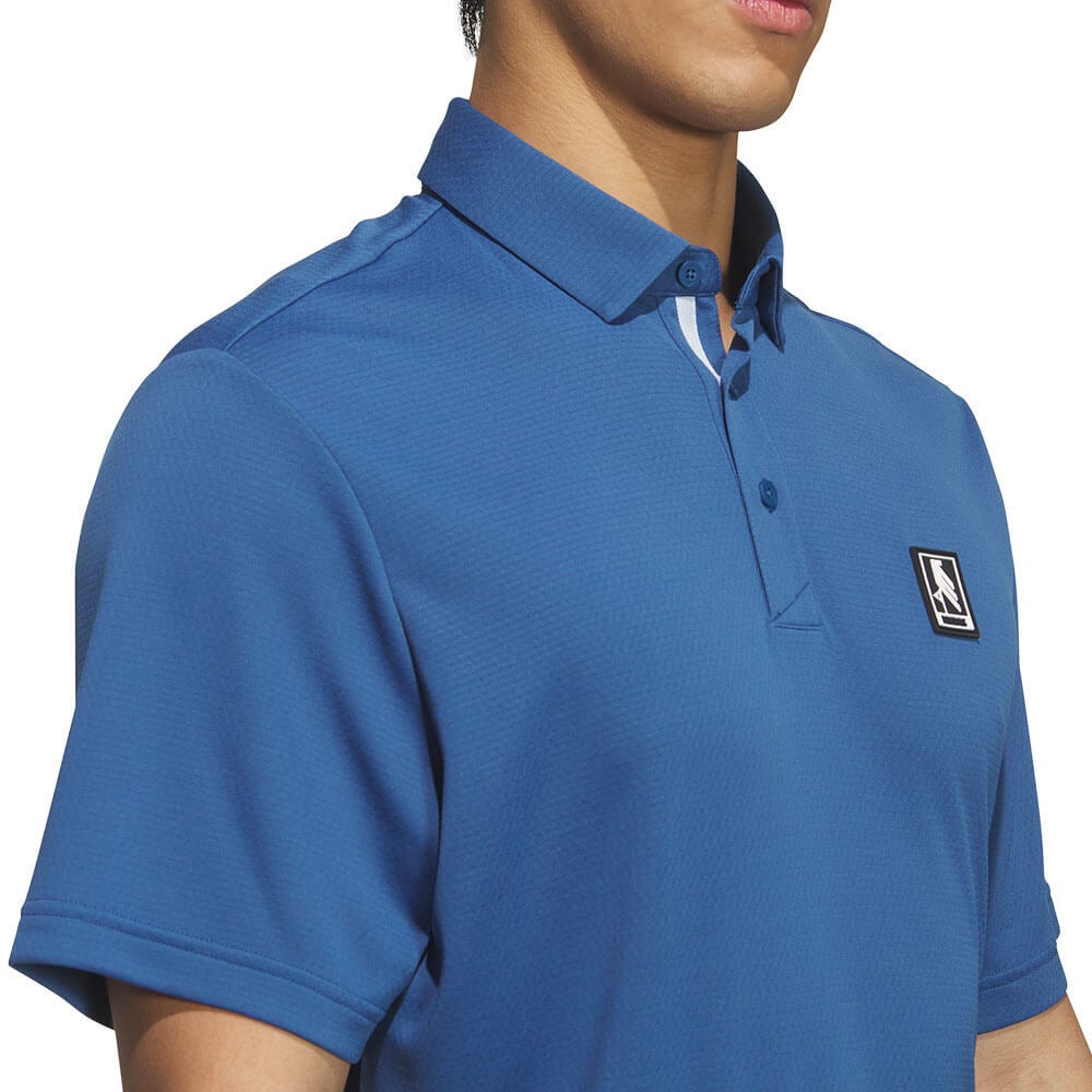 アディダス adidas　メンズ クライマクール ボタンダウン ワッペン付き 半袖 ポロシャツ CI660　2026年モデル 詳細10