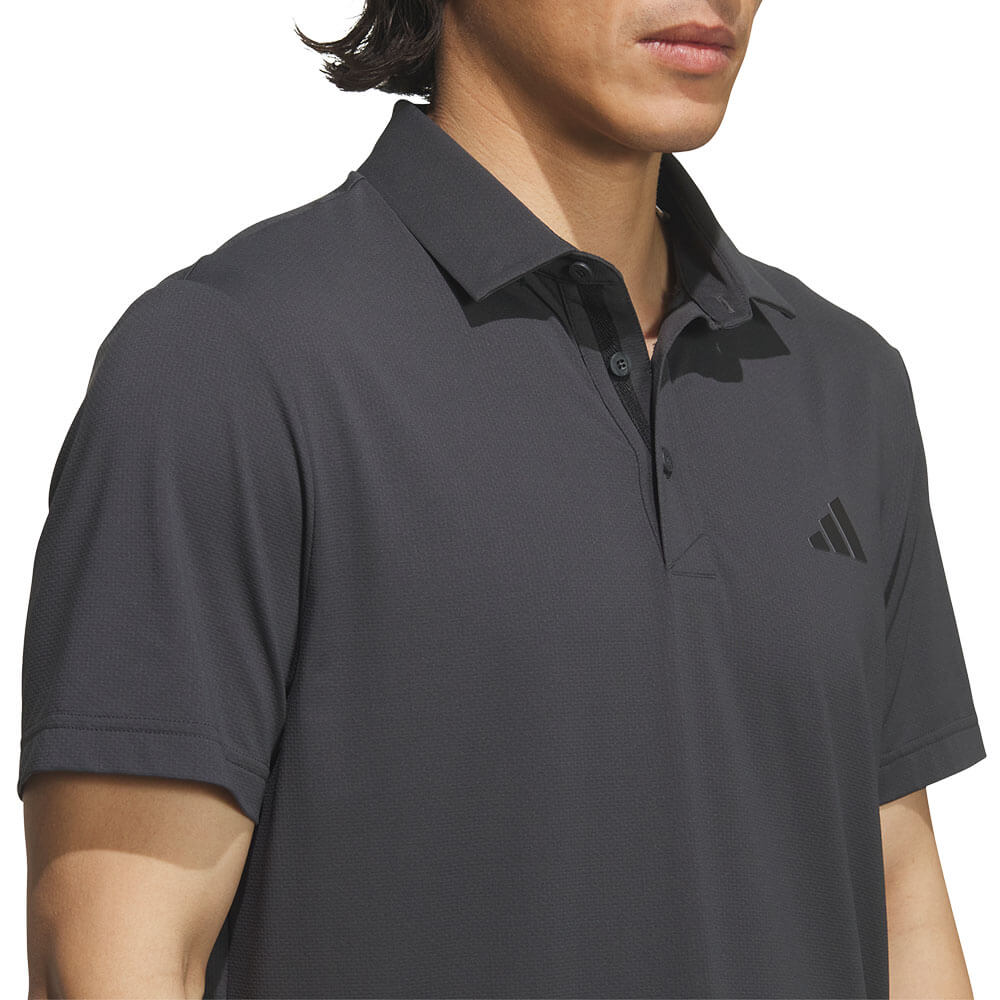 アディダス adidas　メンズ クライマクール 接触冷感チマヨ柄 ボタンダウン 半袖 ポロシャツ CO463　2026年モデル 詳細4