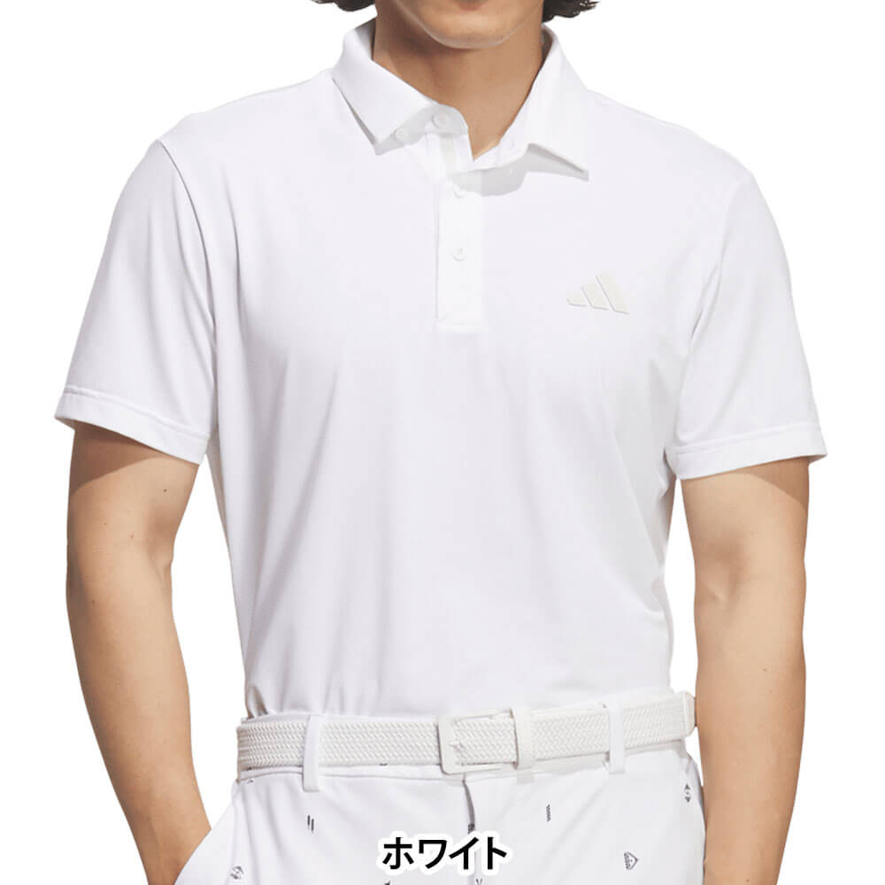 アディダス adidas　メンズ クライマクール 接触冷感チマヨ柄 ボタンダウン 半袖 ポロシャツ CO463　2026年モデル 詳細6