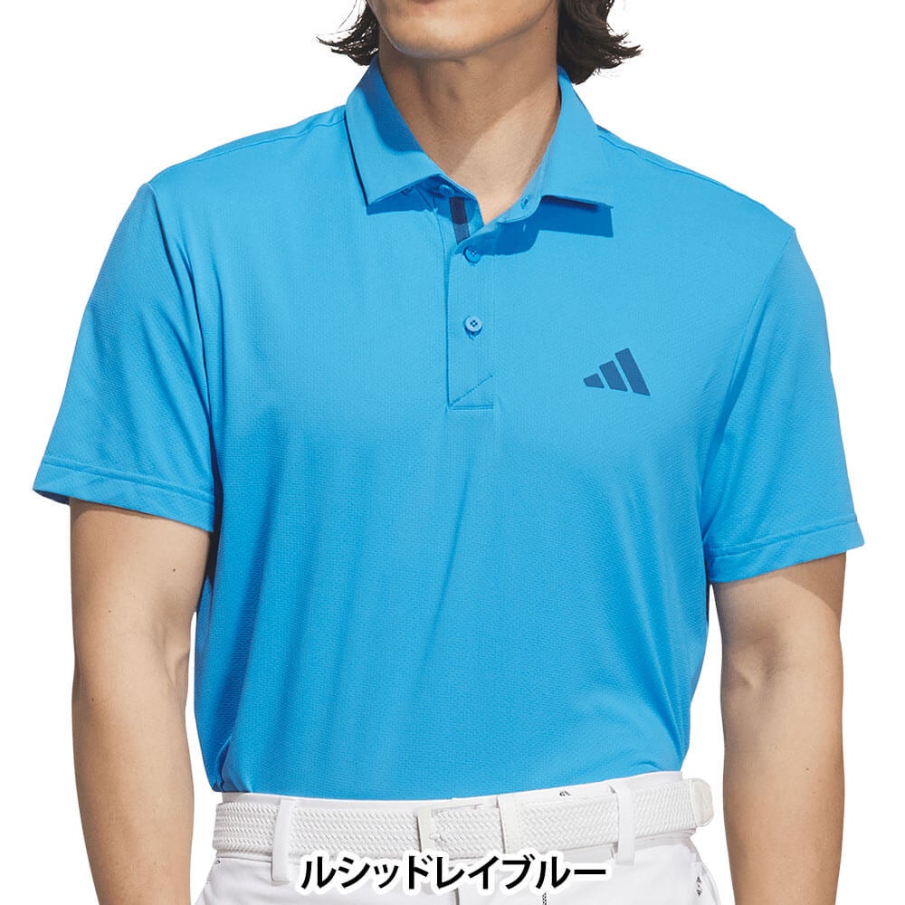 アディダス adidas　メンズ クライマクール 接触冷感チマヨ柄 ボタンダウン 半袖 ポロシャツ CO463　2026年モデル 詳細8
