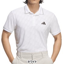アディダス adidas　メンズ クライマクール シーズナルジャガード 半袖 ポロシャツ QB643　2026年モデル