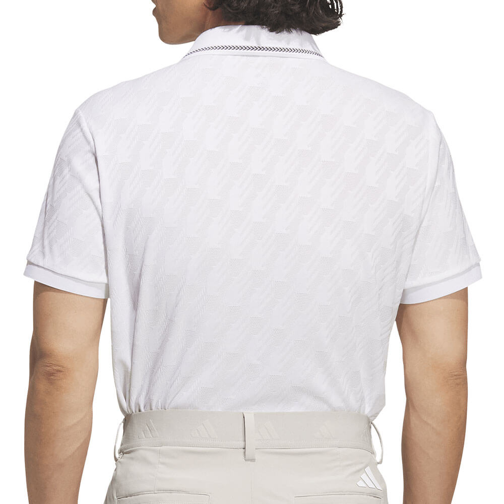 アディダス adidas　メンズ クライマクール シーズナルジャガード 半袖 ポロシャツ QB643　2026年モデル 詳細3