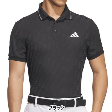アディダス adidas　メンズ クライマクール シーズナルジャガード 半袖 ポロシャツ QB643　2026年モデル 詳細4